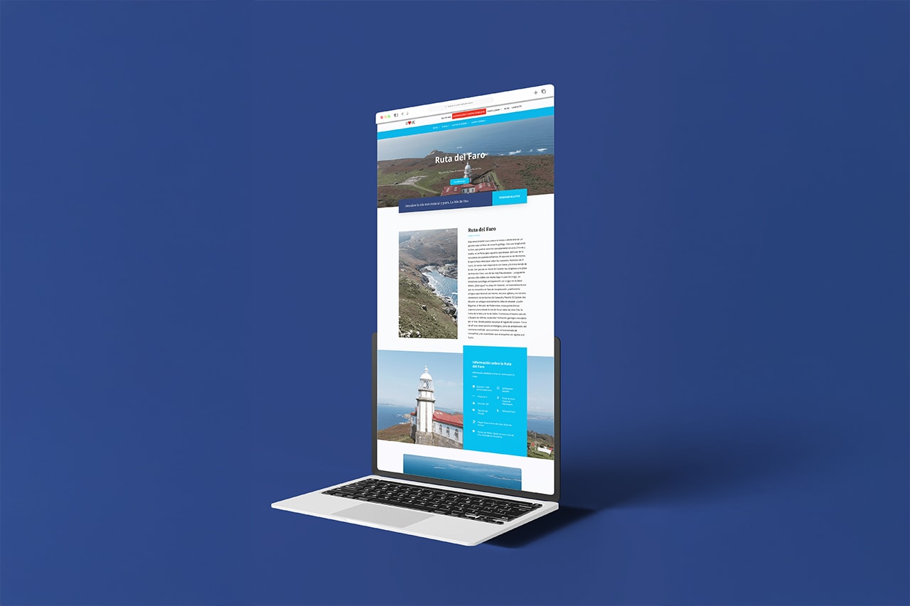 Portal Isla de Ons — segundo lanzamiento del sistema, diciembre 2024