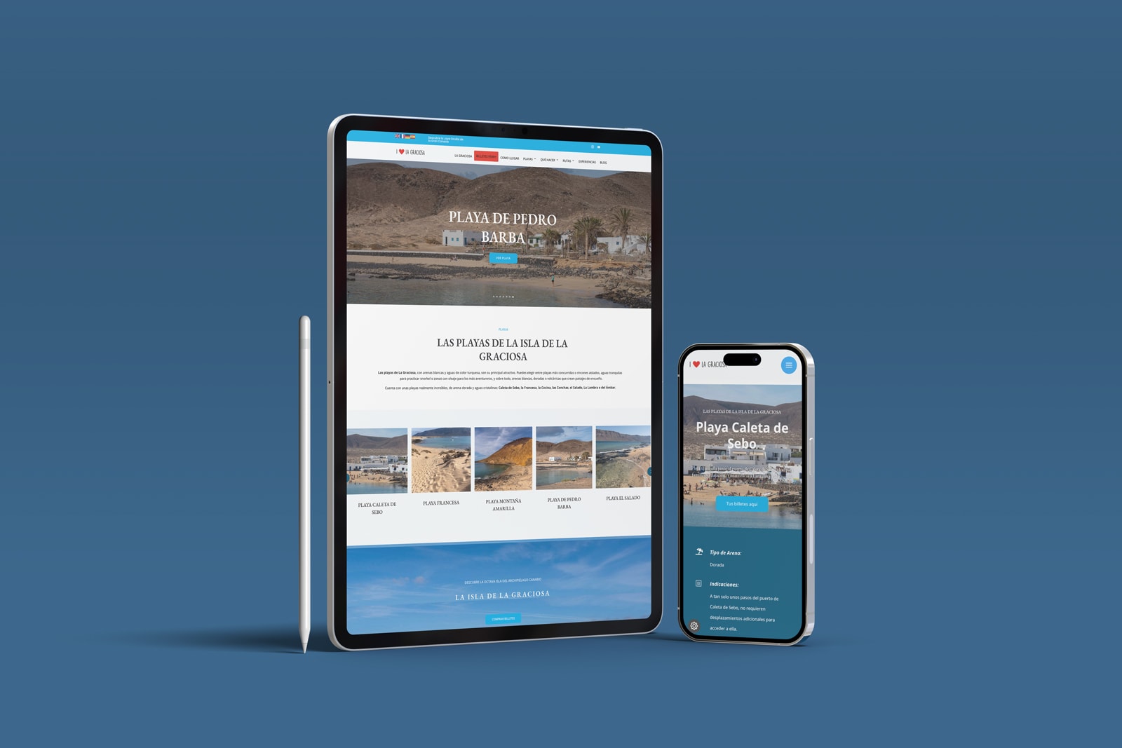 Portal Isla de la Graciosa — cuarto lanzamiento con propuesta de experiencias ampliada, abril 2025